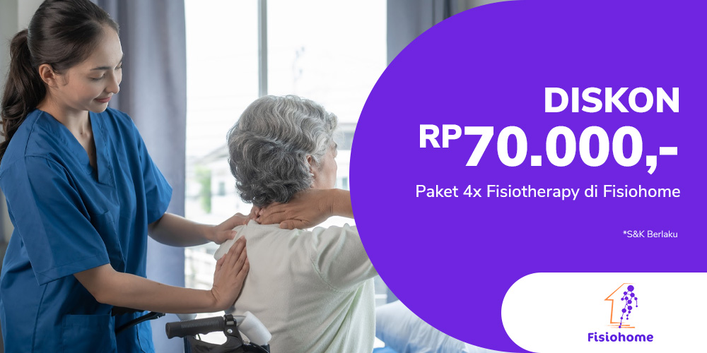 Gambar promo Discount Rp70.000,- Paket 4x Fisiotherapy di Fisiohome dari Fisiohome